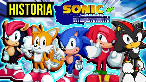 Turma do SONIC voltou 😜| Historia Sonic MEGAMIX