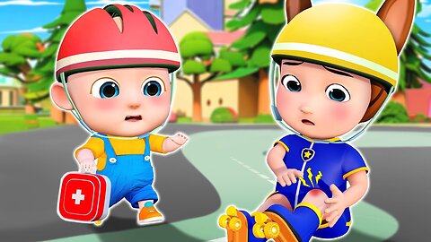 The Boo Boo Song - The Baby Is Careful When Playing Outdoors | Nursery Rhymes & Luco Kids Song