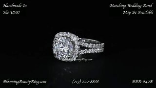 BBR 642 Engagement Ring By Blooming Beauty Ring Company
