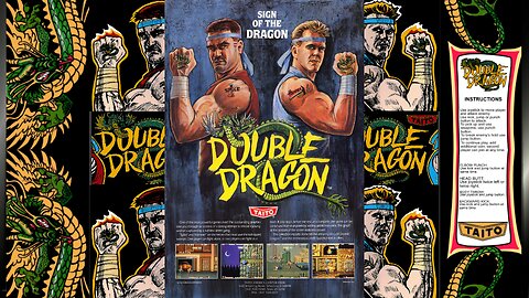 Double Dragon (Arcade) Mission 1 - City Slums