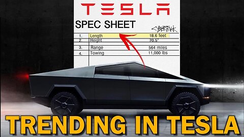 Cybertruck's FULL Spec-Sheet Leaked, BP Joins Tesla & More