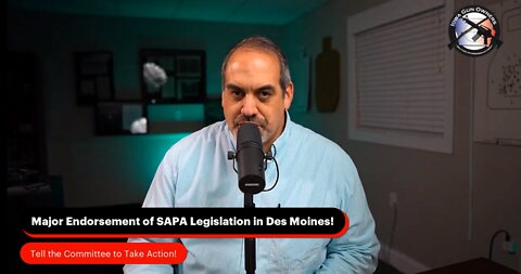 Breaking: Carroll County Attorney Calls for Passage of SAPA Legislation!