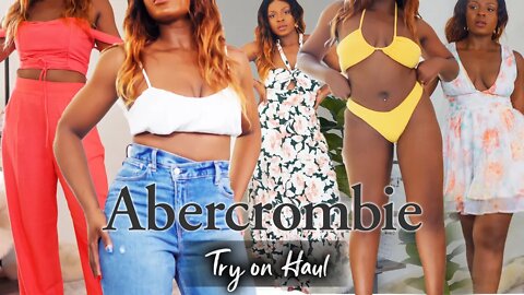 Abercrombie & Fitch Try-On Haul | Summer Haul 2022 | Dresses | Jeans | Swim | Tops | Pants