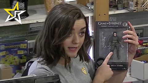 Maisie Williams Poses As Comic Shop Cashier To Fool Fans