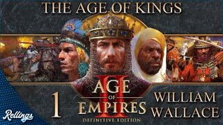 Age of Empires 2: Definitive Edition (PC) William Wallace | Full Campaign (No Commentary)