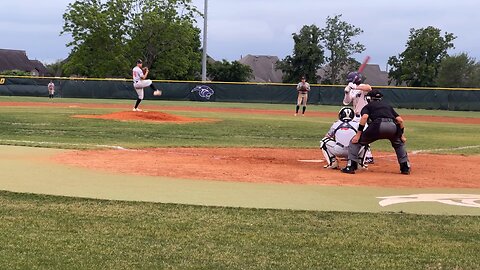 Game day pitching 4 May 2023 Seven Lakes vs Ridge Point