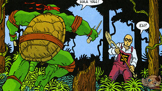The Turtles Fight the Mystery Men & We Get a Scene Straight Out of Predator