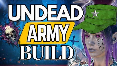 Undead Army commander Build Baldur's Gate 3
