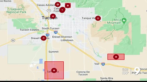 TEP continues work to restore power in Catalina Foothills