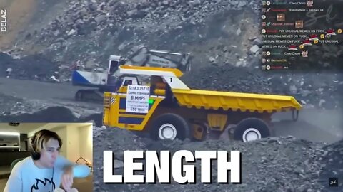 xQc Reacts to World's Largest Land Vehicles