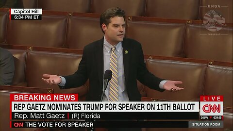 Rep. Matt Gaetz Nominates Trump For Speaker of the House, Rails Against ‘Squatter’ McCarthy