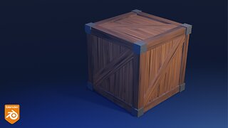Stylized Crate – Making of | Blender 4.1
