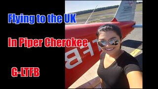 Flying to the UK from Spain in a Piper Cherokee