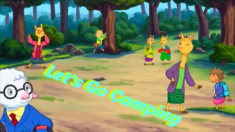 Let's Go Camping (Cartoon Crossover)