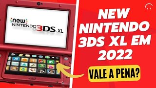 Será que em 2022 ainda vale a pena comprar um New Nintendo 3DS XL? Esse veio da China sem Imposto!