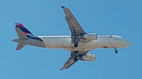 Airbus A320 PR-MBF vindo do Rio de Janeiro(GIG) para Fortaleza