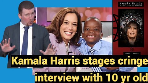 Kamala Harris stages cringe interview with 10-year-old