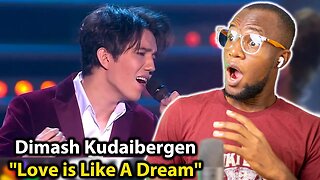 I GOT DIMASHED!! | Dimash Kudaibergen "Love is Like A Dream" | FIRST TIME REACTION
