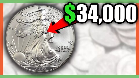 RARE SILVER EAGLE COINS WORTH MONEY - SILVER COINS VALUE!!