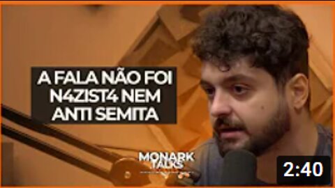 Monark Talks Cortes - AS PESSOAS NÃO QUEREM MAIS DEBATER