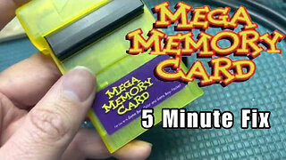 GBC Mega Memory Card bent pin 5min fix Game Boy Color GB Pocket GameShark Pro Repair Gameboy Action Replay replacement