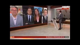 JORNALISTE da Globonews repreende publicamente colega de bancada por usar a palavra “denegrir”