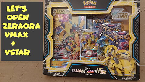 Zeraora VMax and VStar Box Opening