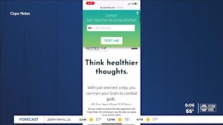 Daily text message app aims to retrain brain to think healthier thoughts