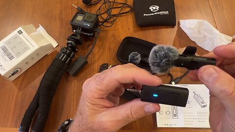 K2 Lavalier Wireless Microphone Unboxing and Review with GoPro Camera