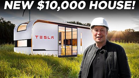 Tesla's NEW $10,000 Home For SUSTAINABLE Living! ️‍