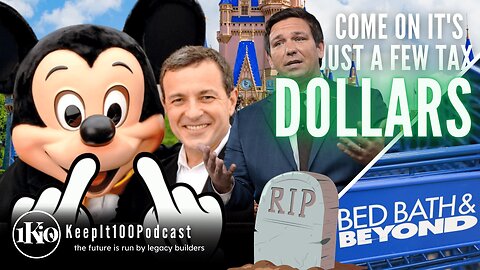 Desantis Wants Disney Dollars, Biden Penalizing Home Buyers With Good Credit!? | Keep It 100 Podcast