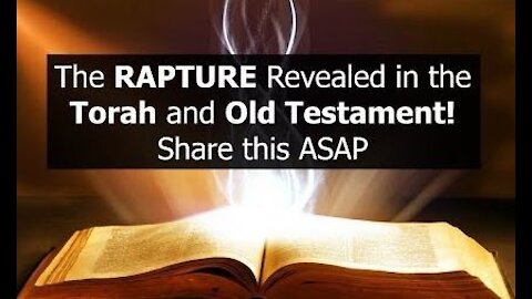 Rapture Event Foretold in Old Testament & Jewish Traditions! - J.D. Farag [mirrored]