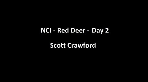 National Citizens Inquiry - Red Deer - Day 2 - Scott Crawford Testimony