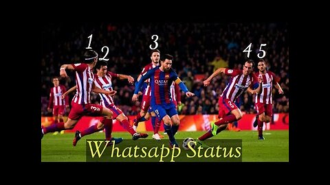 Messi Whatsapp Status 💙💙 - Messi Dribbling - Messi status