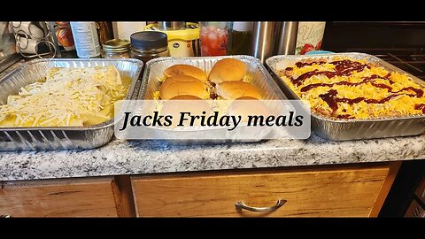 Jacks Friday meals