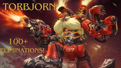 Overwatch 2 - Torbjorn 100+ Eliminations in competitive!