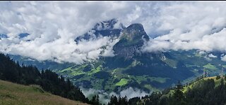 Among the clouds: Switzerland