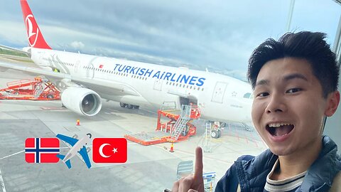 TURKISH Airlines Food is AMAZING 😋 A330 ECONOMY Class