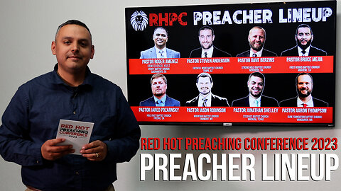 Red Hot Preaching Conference 2023 | Preacher Lineup!