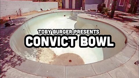 Holy Grail of SoCal Pool Skating: Convict Bowl🛹w/#tobyburger #salba #grosso #gonz #jakephelps