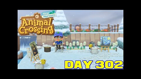 Animal Crossing: New Horizons Day 302 - Nintendo Switch Gameplay 😎Benjamillion
