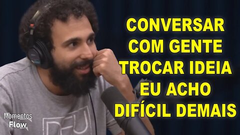 MURILO COUTO ESTAVA COM MEDO DE IR NO FLOW | MOMENTOS FLOW