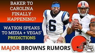 HUGE Browns Rumors: Baker Mayfield Trade To Carolina HEATING UP?