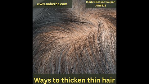 Tips and tricks to thicken hair #beauty_grooming healthy_hair_tips #hair_styling