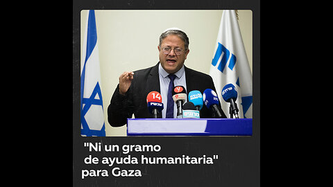 “Lo único que debe entrar en Gaza son cientos de toneladas de explosivos”