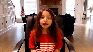 Bella Singing - 'Happy Birthday President Trump'
