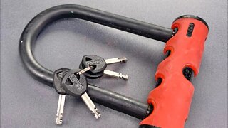 [1232] Abus Model 40 Mini Bike U-Lock Picked