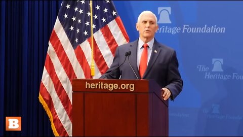 LIVE: Former VP Mike Pence discussing the "Freedom Agenda" with Heritage Pres Dr. Kevin Roberts...