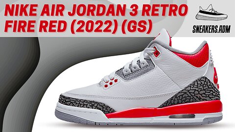 Nike Air Jordan 3 Retro Fire Red (2022) (GS) - DM0967-160 - @SneakersADM