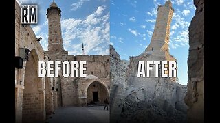 Israel Destroys Oldest Mosque/Church in Gaza